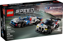 Load image into Gallery viewer, 76922 BMW M4 GT3 & BMW M Hybrid V8 Race Cars