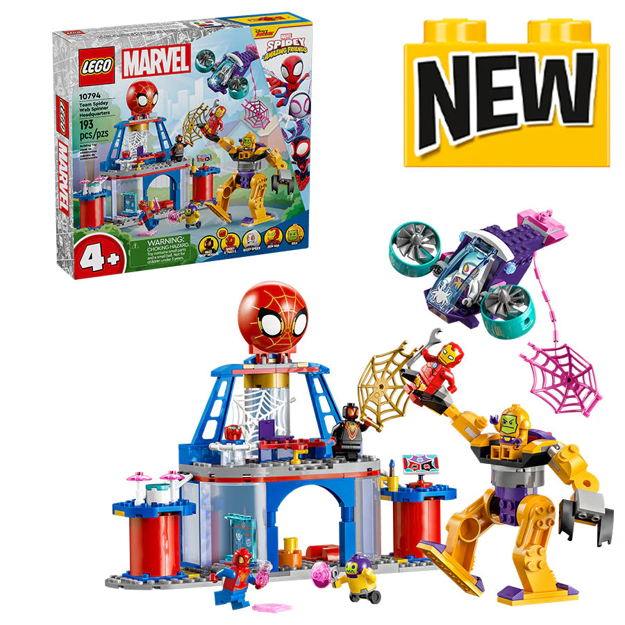10794 Team Spidey Web Spinner Headquarters