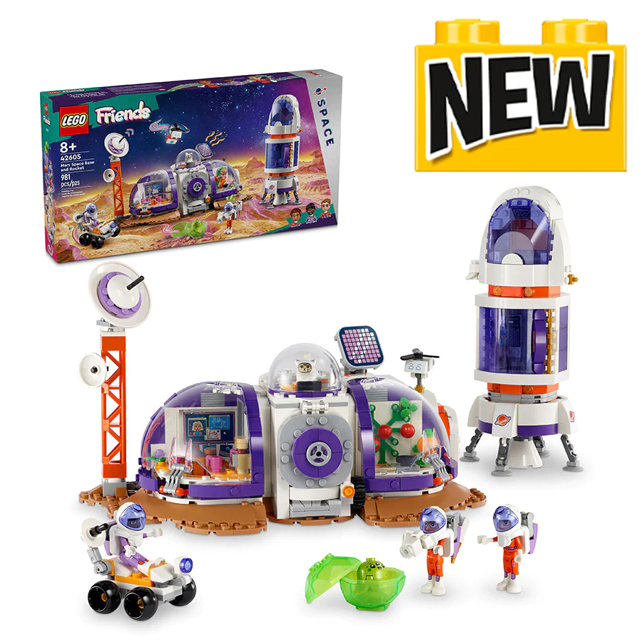 42605 Mars Space Base and Rocket