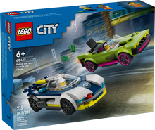 Load image into Gallery viewer, 60415 Police Car and Muscle Car Chase
