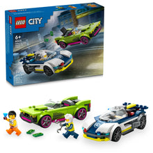 Load image into Gallery viewer, 60415 Police Car and Muscle Car Chase
