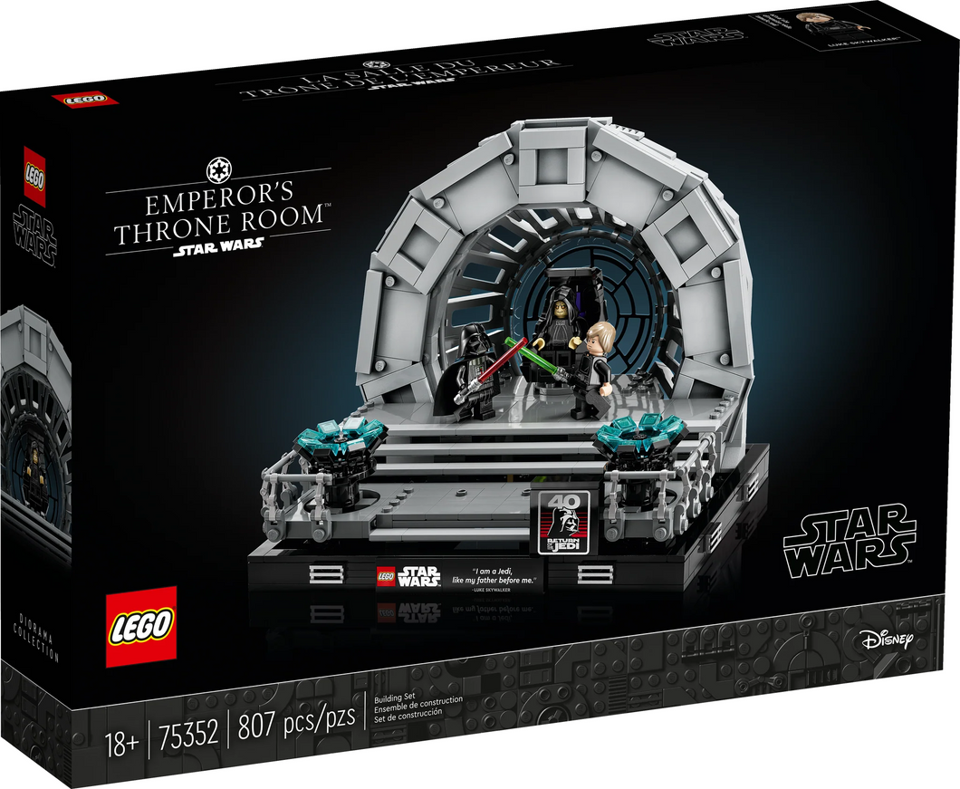 75352 Emperors Throne Room™ Diorama