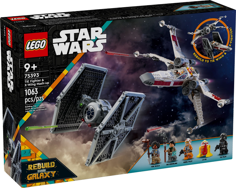 75393 TIE Fighter & X-Wing Mash-up