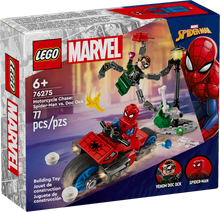 Load image into Gallery viewer, 76275 Motorcycle Chase: Spider-Man vs. Doc Ock
