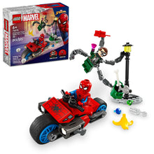 Load image into Gallery viewer, 76275 Motorcycle Chase: Spider-Man vs. Doc Ock
