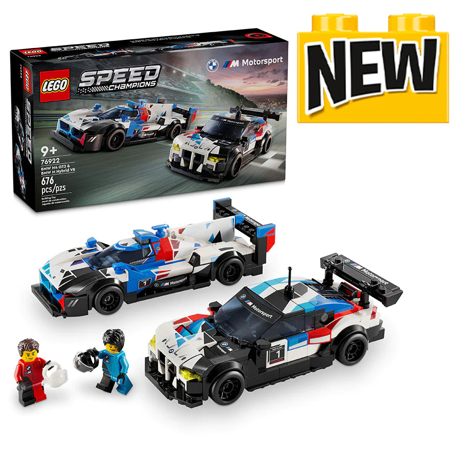 76922 BMW M4 GT3 & BMW M Hybrid V8 Race Cars